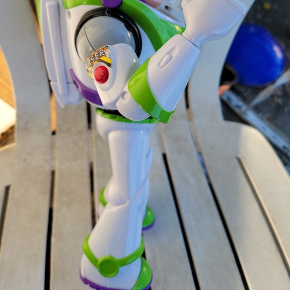 Buzz Lightyear 12” Thinkway Toys Disney Pixar Toy Story 4 Talking Action Figure - Picture 6 of 7
